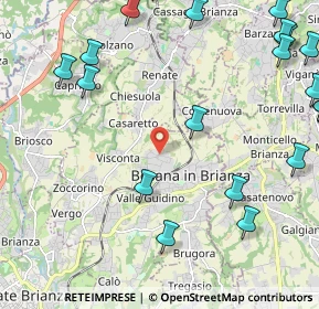 Mappa Via Salvo D'Acquisto, 20842 Besana In Brianza MB, Italia (3.0785)