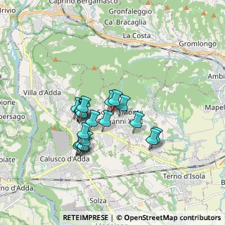 Mappa Via Zaverio Roncalli, 24039 Sotto il Monte Giovanni XXIII BG, Italia (1.4)