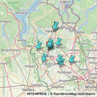 Mappa Via del Lavoro, 21040 Jerago Con Orago VA, Italia (8.58917)