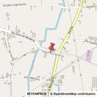Mappa Via Duca di Modena, 1, 36056 Tezze sul Brenta, Vicenza (Veneto)