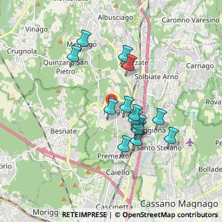 Mappa Via G. Bianchi, 21040 Jerago Con Orago VA, Italia (1.56786)