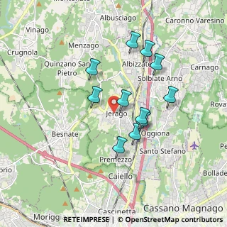 Mappa Via G. Bianchi, 21040 Jerago Con Orago VA, Italia (1.52)