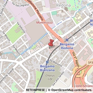 Mappa Via F. Corridoni, 29, 24124 Bergamo, Bergamo (Lombardia)