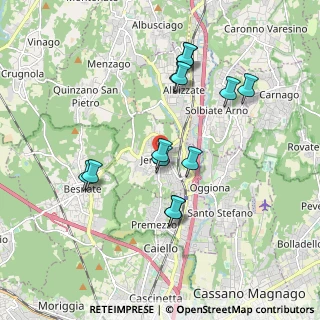 Mappa Via San Rocco, 21040 Jerago Con Orago VA, Italia (1.74846)