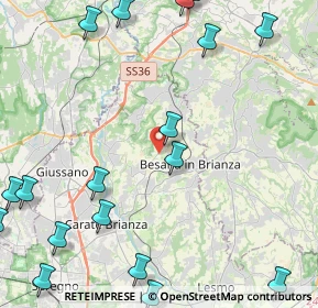 Mappa Via S. Camillo, 20842 Besana In Brianza MB, Italia (6.5755)