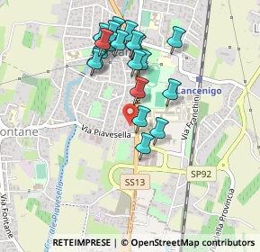 Mappa Via Piavesella, 31050 Villorba TV, Italia (0.4395)