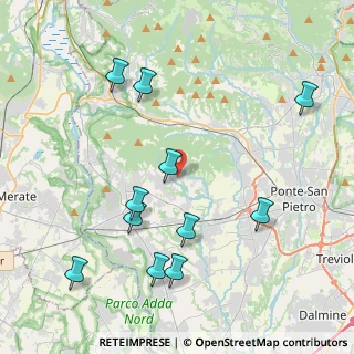Mappa Via Don Candido Valsecchi, 24039 Sotto il Monte Giovanni XXIII BG, Italia (4.52455)