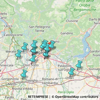 Mappa Via Monte Negrone, 24020 Scanzorosciate BG, Italia (13.35667)