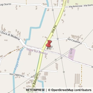 Mappa Via Piave, 1, 36050 Bassano del Grappa, Vicenza (Veneto)