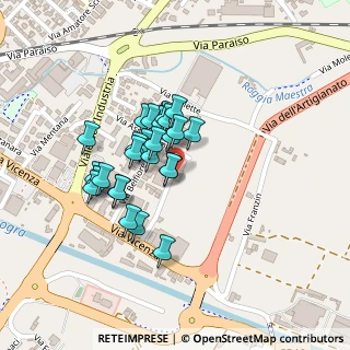 Mappa Via Vallone di Rovito, 36015 Schio VI, Italia (0.15)