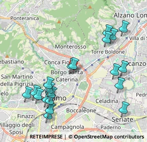 Mappa Via Vezza D'Oglio, 24124 Bergamo BG, Italia (2.304)