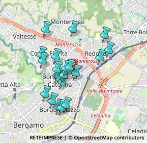 Mappa Via Vezza D'Oglio, 24124 Bergamo BG, Italia (0.7875)