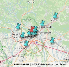 Mappa Via Vezza D'Oglio, 24124 Bergamo BG, Italia (4.45077)