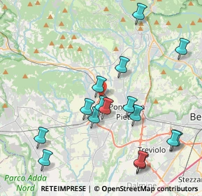 Mappa Strada Statale Briantea, 24036 Ponte San Pietro BG, Italia (4.28313)