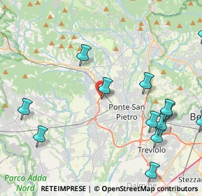 Mappa Strada Statale Briantea, 24036 Ponte San Pietro BG, Italia (5.57143)