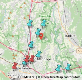 Mappa Via Milanello, 21040 Carnago VA, Italia (4.72455)