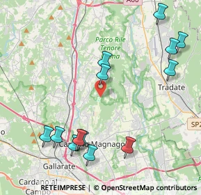 Mappa Via Milanello, 21040 Carnago VA, Italia (4.88077)