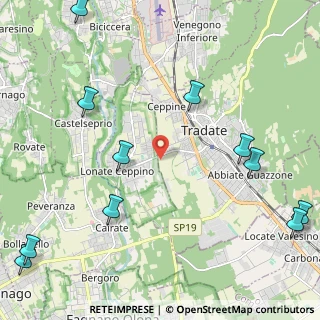 Mappa Via S. Bernardo, 21049 Tradate VA, Italia (3.06273)