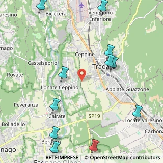 Mappa Via S. Bernardo, 21049 Tradate VA, Italia (2.82818)