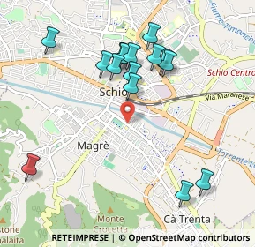 Mappa Via Mantova, 36015 Schio VI, Italia (0.98375)