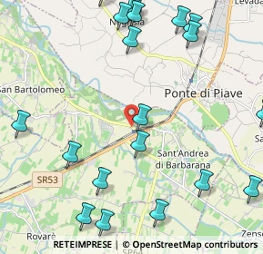 Mappa Via Argine Piave, 31042 San Biagio di Callalta TV, Italia (2.808)