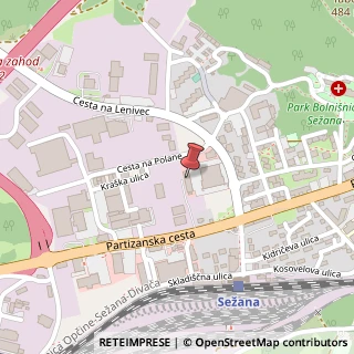 Mappa Cesta na Lenivec, 7, 6210 Savogna, Udine (Friuli-Venezia Giulia)