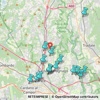 Mappa Via Volta, 21040 Oggiona Con Santo Stefano VA, Italia (4.8125)
