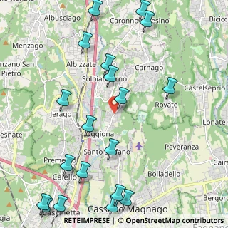 Mappa Via Volta, 21040 Oggiona Con Santo Stefano VA, Italia (2.82632)