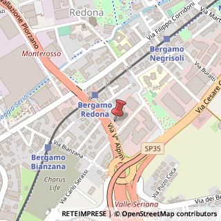 Mappa Via 5 Alpini, 6a, 24124 Bergamo, Bergamo (Lombardia)