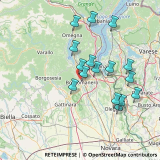 Mappa Via Monte Rosa, 28021 Borgomanero NO, Italia (14.97313)