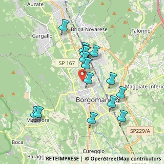 Mappa Via Monte Rosa, 28021 Borgomanero NO, Italia (1.76933)