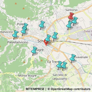 Mappa Via Pagliarino, 36015 Schio VI, Italia (2.21923)