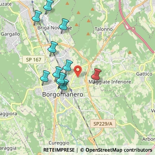 Mappa Via delle Rosette, 28021 Borgomanero NO, Italia (1.87364)