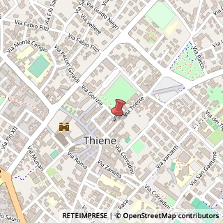 Mappa Via Trieste, 31, 36016 Thiene, Vicenza (Veneto)