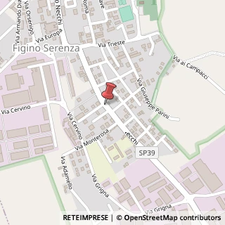 Mappa Via Vico Necchi, 50, 22060 Figino Serenza, Como (Lombardia)