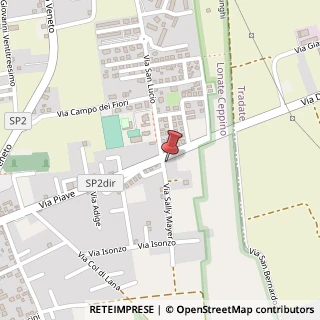 Mappa Via San Mayer, 13, 21050 Lonate Ceppino, Varese (Lombardia)