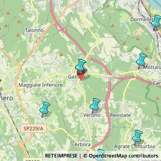 Mappa Via Vallone, 28013 Gattico NO, Italia (3.29091)