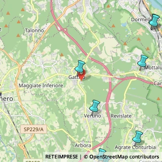 Mappa Via Vallone, 28013 Gattico NO, Italia (3.94833)
