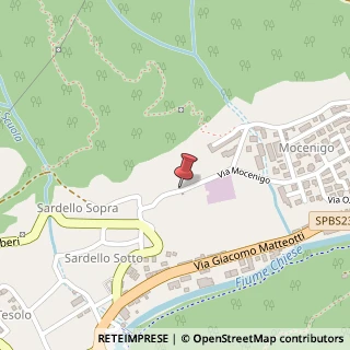 Mappa Via Mocenigo, 132/A, 25078 Vestone, Brescia (Lombardia)
