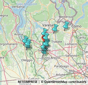 Mappa Via Madonnina, 21040 Jerago Con Orago VA, Italia (8.5525)