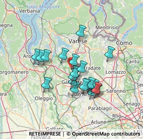 Mappa Via Madonnina, 21040 Jerago Con Orago VA, Italia (11.2795)