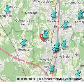 Mappa Via Madonnina, 21040 Jerago Con Orago VA, Italia (2.59438)