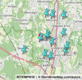 Mappa Via Madonnina, 21040 Jerago Con Orago VA, Italia (1.73077)