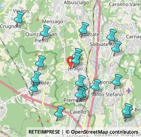 Mappa Via Madonnina, 21040 Jerago Con Orago VA, Italia (2.25222)