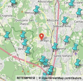 Mappa Via Madonnina, 21040 Jerago Con Orago VA, Italia (3.0295)