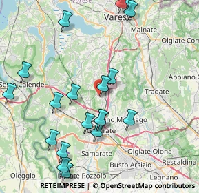 Mappa Via Madonnina, 21040 Jerago Con Orago VA, Italia (9.5075)