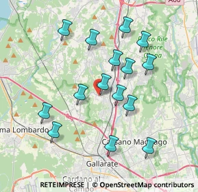 Mappa Via Madonnina, 21040 Jerago Con Orago VA, Italia (3.59933)