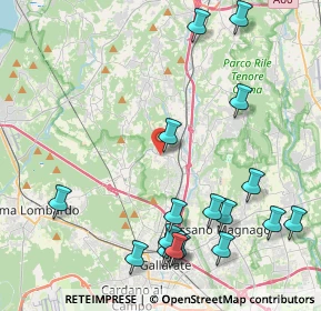 Mappa Via Madonnina, 21040 Jerago Con Orago VA, Italia (5.13222)
