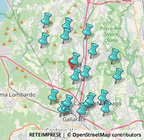 Mappa Via Madonnina, 21040 Jerago Con Orago VA, Italia (3.941)