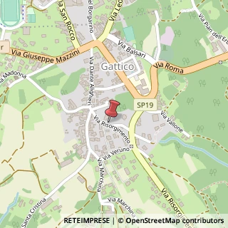 Mappa Via Risorgimento, 19, 28013 Gattico, Novara (Piemonte)